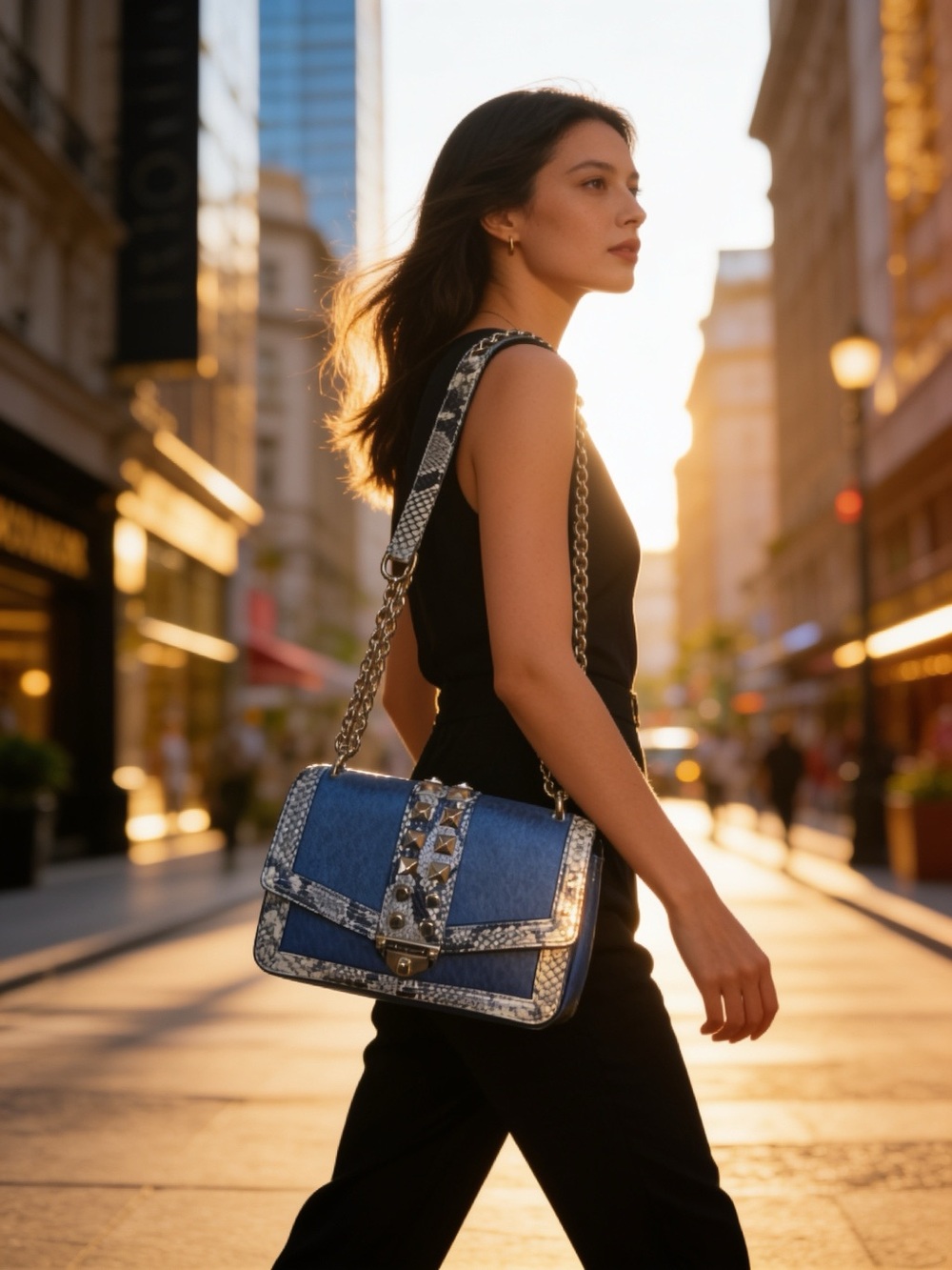 MICHAEL Michael Kors Soho Crossbody or shoulder bag animal print maximalist,NWOT